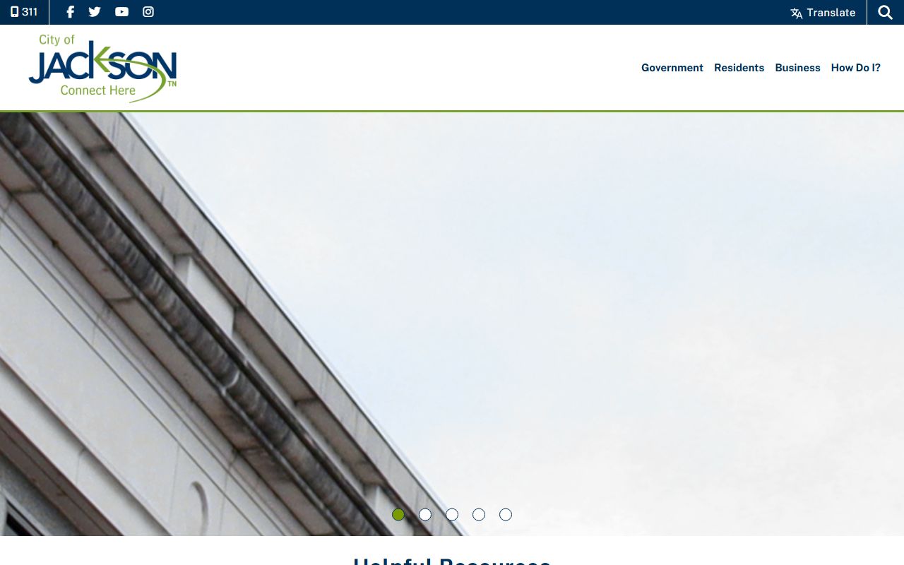 City of Jackson government portal for bench warrant searches