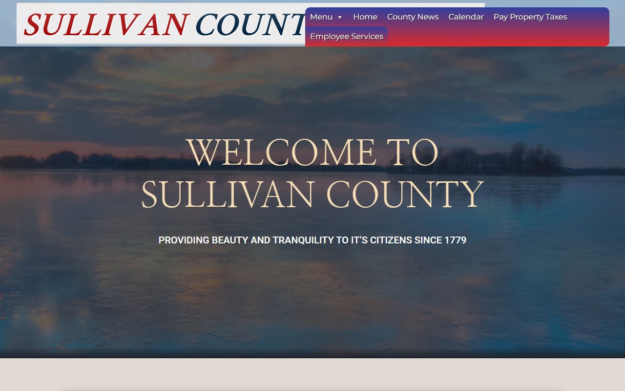 Sullivan County Government bench warrants and court information